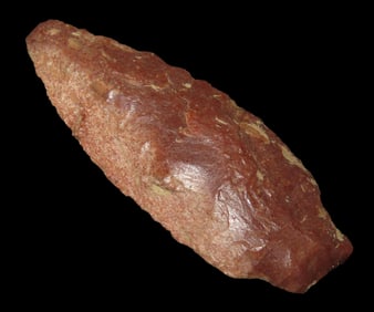 2 3/8" Adena, found by Adam Sisler & Family in Keokuk Co., Iowa