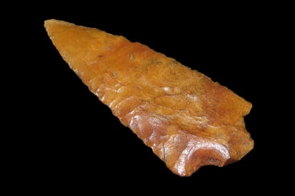 4 9/16" X 1 3/4" Adena Dickson, Bennett COA, found in Florida, Ex Tom Sekula Collection, Ex James Hi