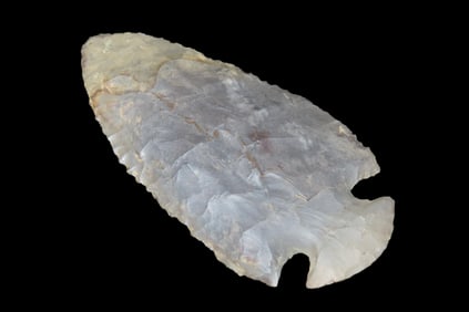 3 9/16" X 1 3/4" St. Charles Dovetail, Partain COA, found in Humphreys Co., Tennessee