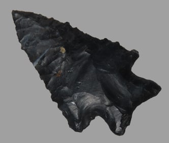 2 9/16" X 1 9/16" Coshocton Chert MacCorkle, Jackson COA, found in Ohio