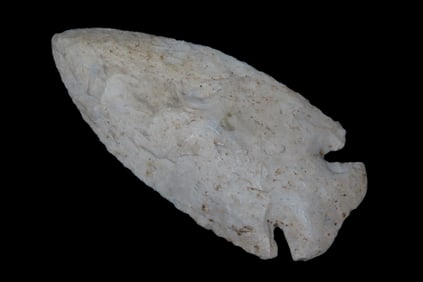 3 1/16" X 1 7/16" Dovetail, Jackson COA, Found in Cass Co. Illinois, Collection of Victor C. Dye, Nu