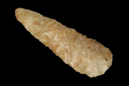 4 1/2" x 1 1/2" Cobbs Knife, found in Adams Co., Illinois, Ex Herb Mangold Collection