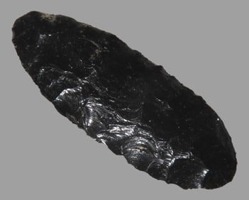 2 13/16" x 1 1/16" Cascade, Partain COA, Ex Jake Lewis Collection, Ex James Hinson Collection