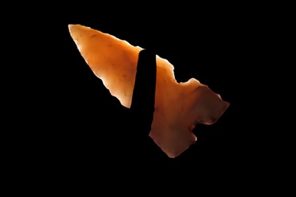 1 5/16" 3-Notch Cahokia Bird Pt.