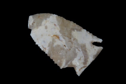 2 3/16" x 1 3/8" Newberger, Motley COA, found in Adams Co., Illinois, Ex Preston Althoff Collection