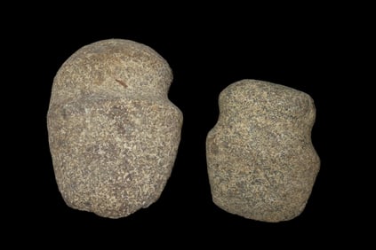 Lot of 2 Axes, Ex Jerry Maloney Collection, Eaton, Ohio. Jerry had a shop in Webb’s Antique Mall