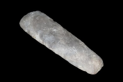 6 1/4" x 1 15/16" Adz, Motley COA, Found in Tennessee, Made of Dover chert