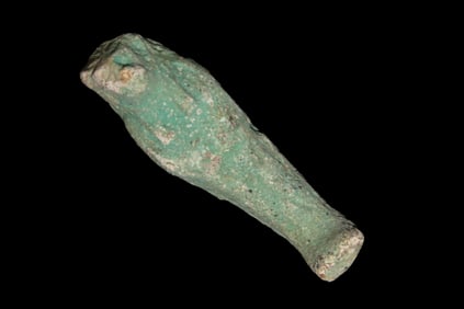 1 7/8" x 5/8" Rare Egyptian Goddess Sekhmet/Maahes Ushabti