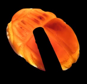 7/8" x 5/8" Rare Antique Egyptian/Coptic Carnelia Scarab