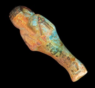 6 1/16" x 2 1/2" Antique Egyptian Ushabti/Shabti, Middle to New Kingdom