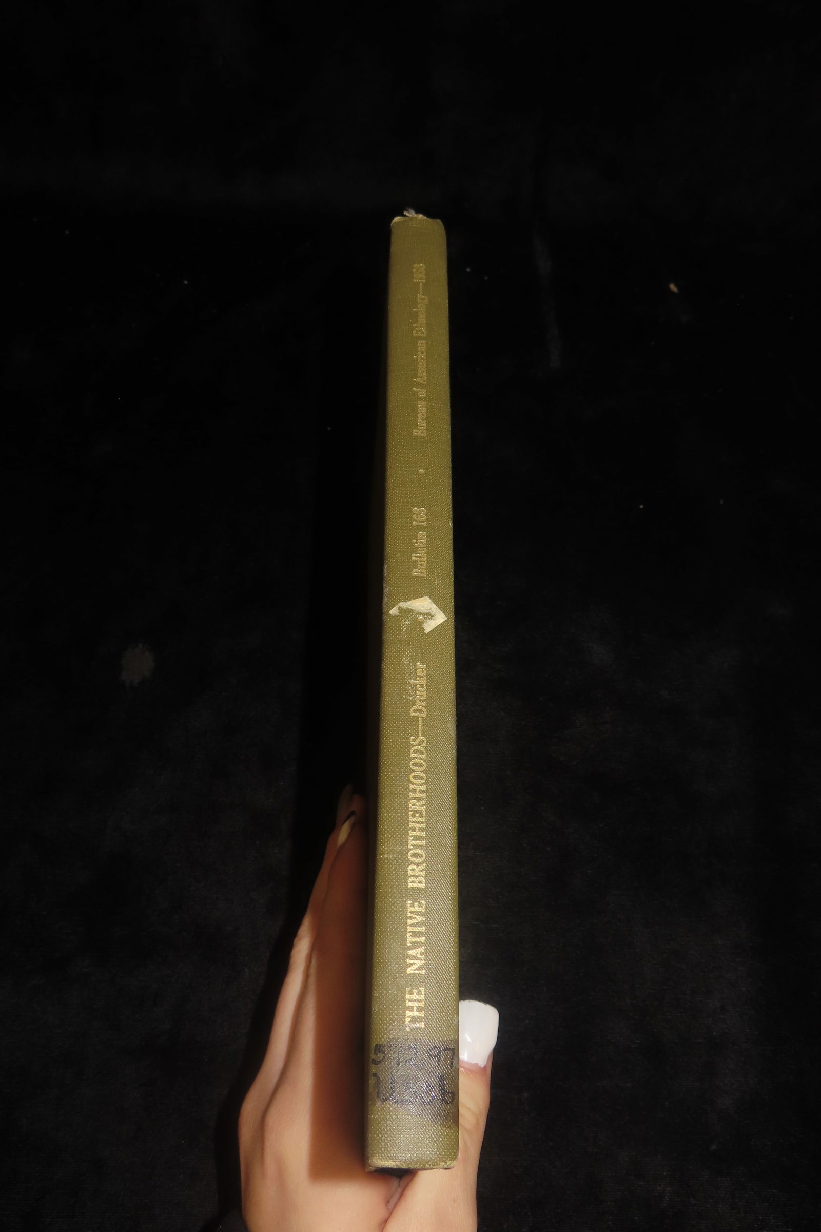 9 1/4" x 6" Book, The Native Brotherhoods: Modern Intertribal Organizations on the Nortwest Coast, b (1 of 9)