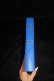 Book Containing Illinois State Archaeological Journal's Bound Together Featuring Publications from