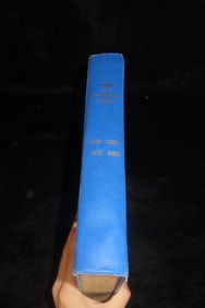 Book Containing Illinois State Archaeological Journal's Bound Together Featuring Publications from