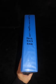 Binder of Prehistoric American 2012 - 2014 by The Genuine Indian Relic Society, Inc., Founded in