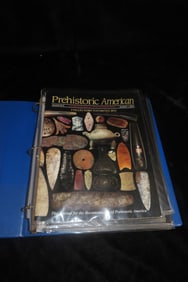 Binder of Prehistoric American 2012 - 2014 by The Genuine Indian Relic Society, Inc., Founded in 196