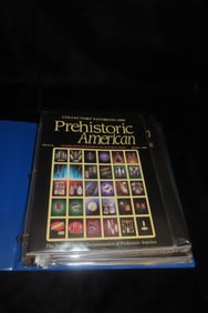 Binder of Prehistoric American 2006 - 2008 by The Genuine Indian Relic Society Inc., Founded in 1964