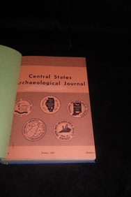 Book Containing Multiple Publications of the Central States Archaeological Journal by the Greater St