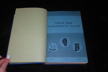 Book Containing Multiple Publications of the Central States Archaeological Journal by the Greater St