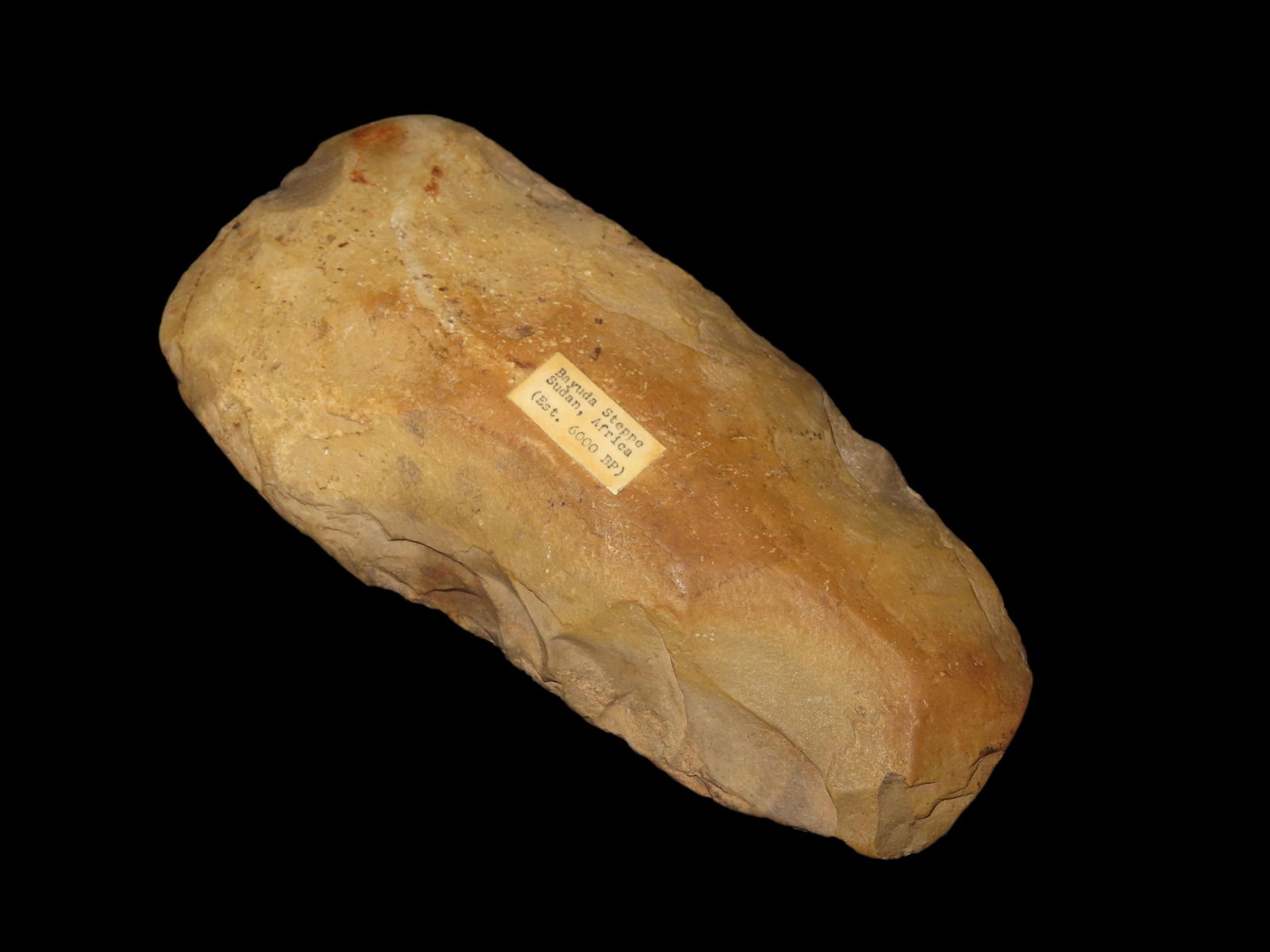 4 5/8" Neolithic Celt, found in the Bayuda Steppe, Sudan Africa, ca. 6000BP (1 of 7)