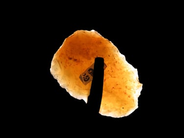 1 15/32" Flint Scraper, Translucent