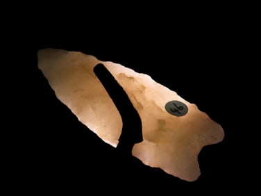 2 3/8" Translucent Quartz Holland