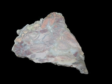 Beautiful Sliced Agate Speciman-Pinks & Blues, w/Crystal Inclusions- Perfect for Display