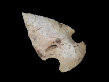 2 1/4" Finely Made Gibson, Great Color, Quartz Inclusions, found in Southeast Iowa