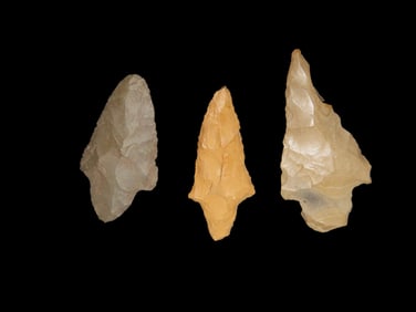 Group of 3 Illinois Adena Pts.