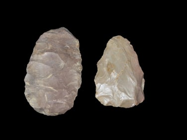 Lot of 2 Nice Adena Blades, found in Missouri