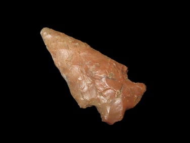 1 9/16" Rice Lobed, Native American Arrowhead