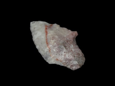 1 1/8" Colorful Adena, Native American Arrowhead