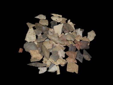 Group of Native American Arrowheads