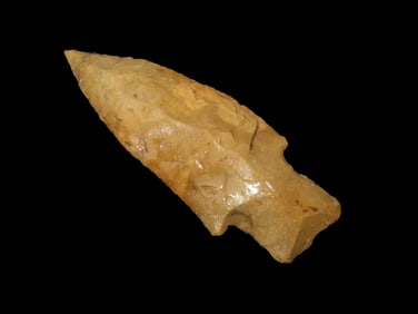 2 1/4" Square Stem Native American Arrowhead