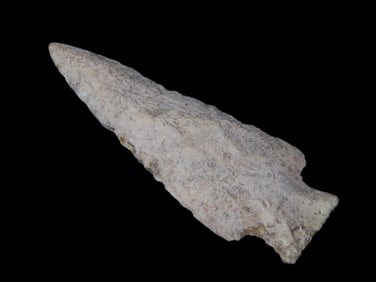 2 15/16" Expanded Stemmed Point, Native American Arrowhead