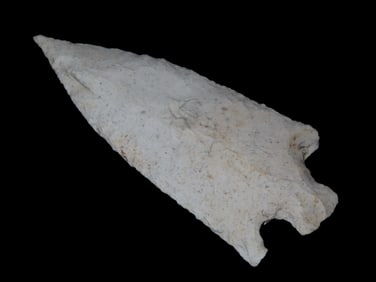 3 15/16" Mehlville Point, One ear broken, Native American Arrowhead