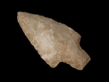 2 7/8" Square Stemmed Point, Native American Arrowhead