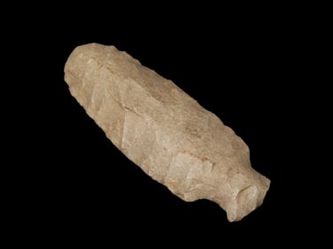 2 7/16", Hafted Scraper/Blunt, Native American Arrowhead