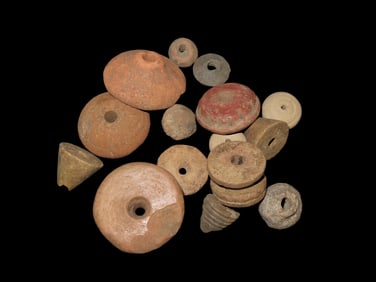 Grouping of Varoius Types of Pottery Beads