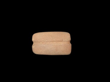 1 7/8" x 1 1/8" Sandstone Grooved Pendant