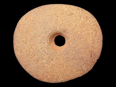 1 3/8" x 1 1/2" Sandstone Disc Pendant