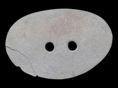3 1/4" x 2 1/8" Broken Sandstone Gorget