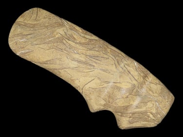 5" x 1" x 1 3/4" Slate 3/4" Grooved Axe