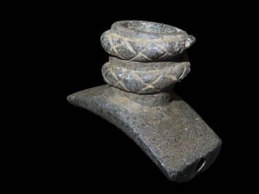 2 3/4" x 1 3/4" x 1 1/2" Hopewell Snake Platform Pipe