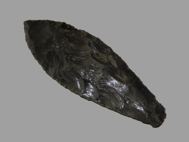 6" x 2" x 5/8" Obsidian Blade