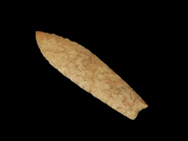 4 9/16" x 1 5/16" Agate Basin Pt.