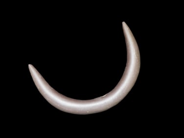 5 1/2" point-to-point Crescent Bannerstone