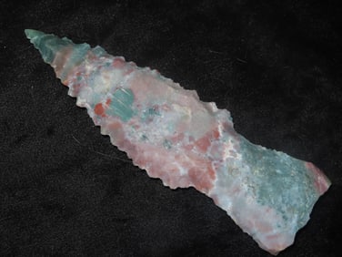 6 1/2" x 2" Large Flint Spear