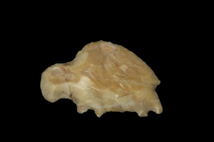 2" x 1 1/8" Flint Buffalo Effigy