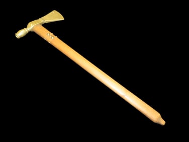 Brass Tomahawk Trade Pipe