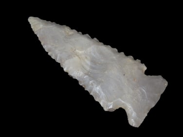 3" Serrated Stillwell, Paulding Co OH Ex Jim Lee Collection Reviewed and Approved Authentic by Jerry